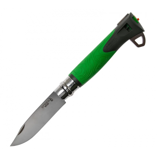 Нож OPINEL №12 EXPLORE, зеленый